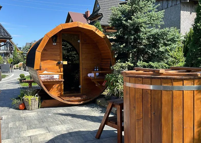 Dwupoziomowe Na Dwa Widoki Z Jacuzzi & Sauna * زاكوباني